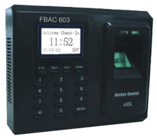 ESSL, FBAC603 (FBAC 702) ,biometric fingerprint reader , biometric attendance machine
